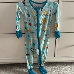 Little Sleepies Animal Party 6-12 months Pajamas